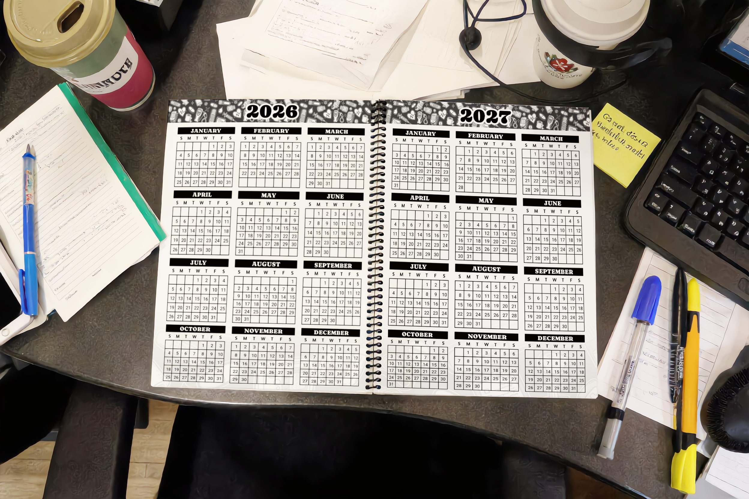 Travel Nurse Planner — Undated Edition