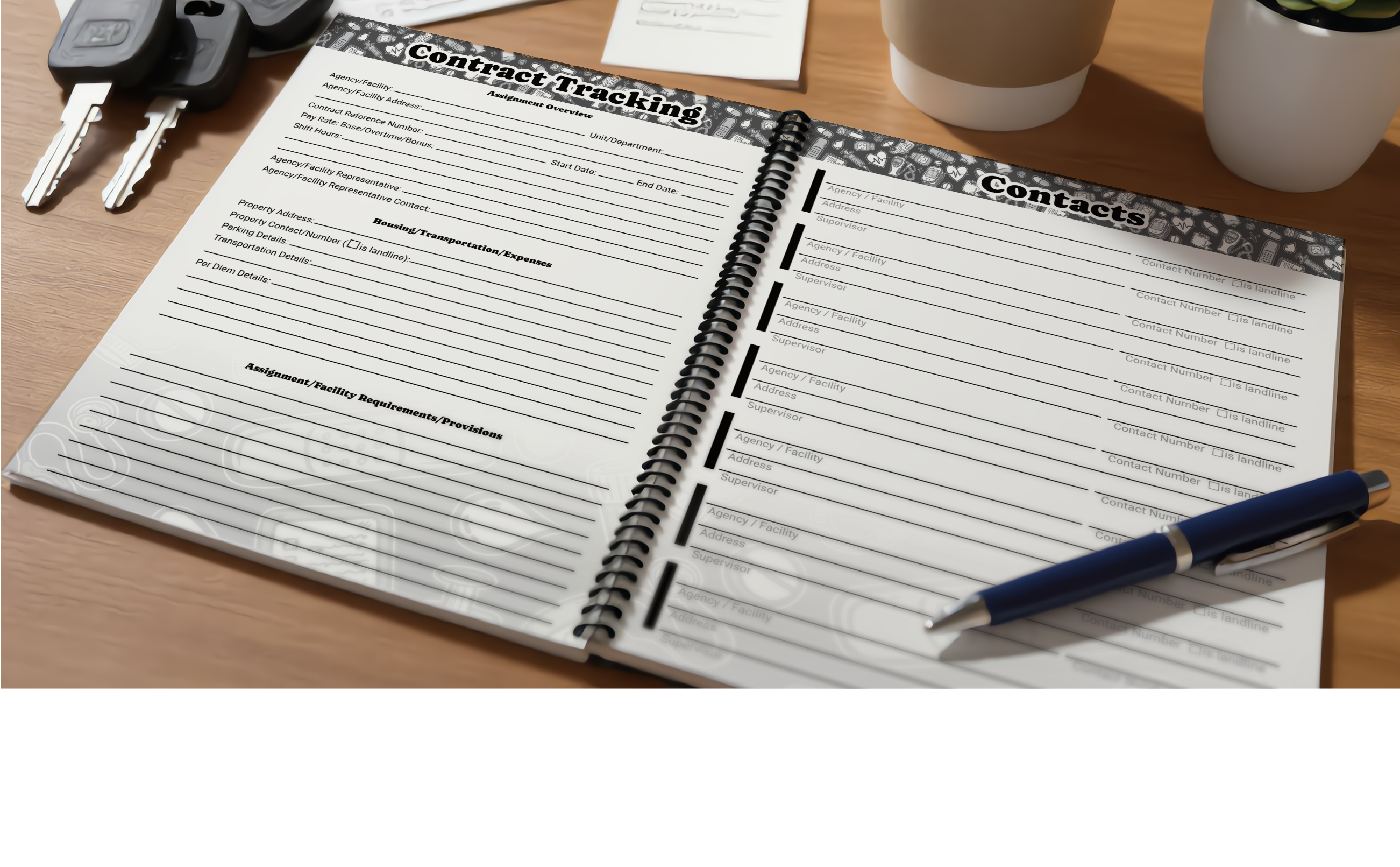 Travel Nurse Planner 2026–2027